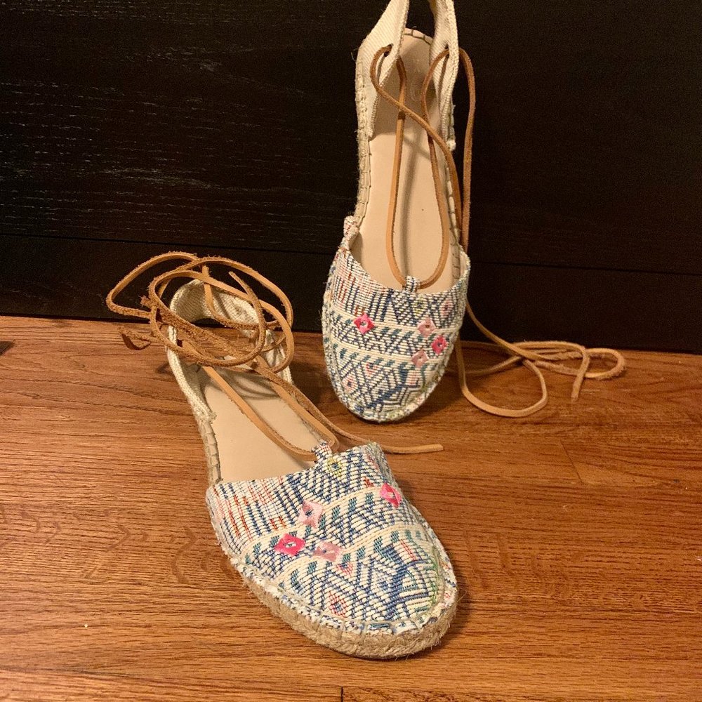 Strappy Gladiator Espadrilles Sandals
